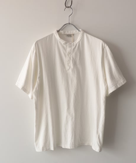 Loop Wheel Henry Neck T-shirt     [ORGUEIL]