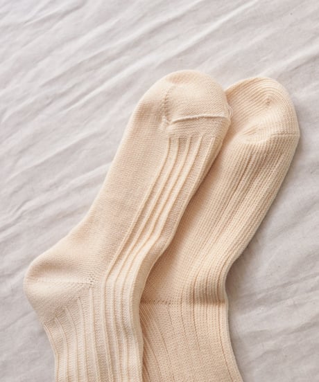 ORGANIC DAIRY 3 PACK CREW SOCKS     [ROTOTO]