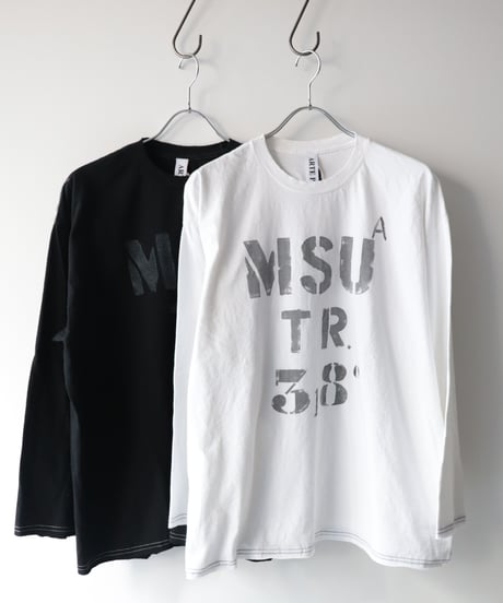 ギルダン RE-MSU 10yearsダメージ加工 ８分袖クルーT     [ARTEPOVERA]