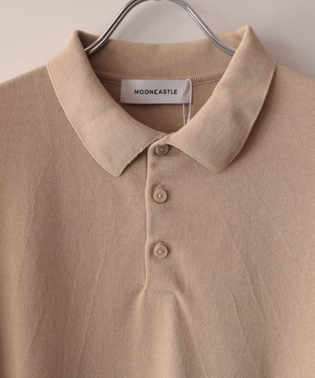ICE COTTON POLO NECK     [MOONCASTLE]