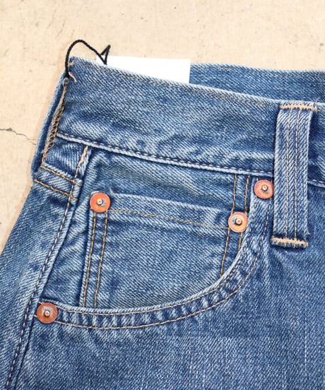 LUCY - High Waist Tapered Jeans   "FADE INDIGO" -   [LENO]