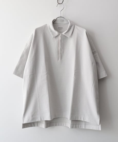 ユニセックスプレーティング天竺 POLO/C S/S     [Véritécoeur]