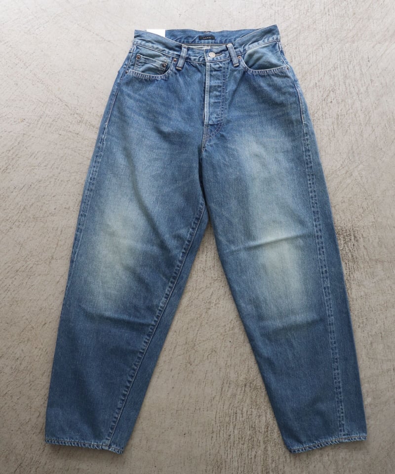 パンツ LENO LOOSE TAPERED JEANS FADE INDIGO 32 LOOSE TAPERED JEANS 《FADE INDIGO》 [LENO] |
