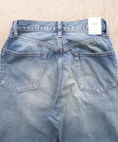 LOOSE TAPERED JEANS 《FADE INDIGO》      [LENO]