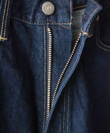 KAY   HIGH WAIST JEANS  - ONE WASH -      [LENO]
