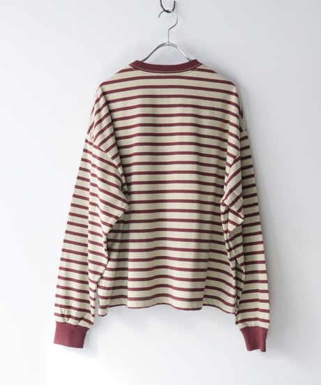 taco cotton ボーダーL/S     [Véritécoeur]