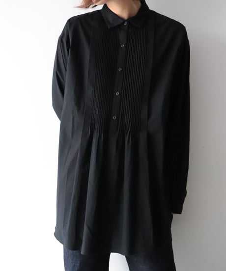 PIN TUCK BLOUSE     [LENO]