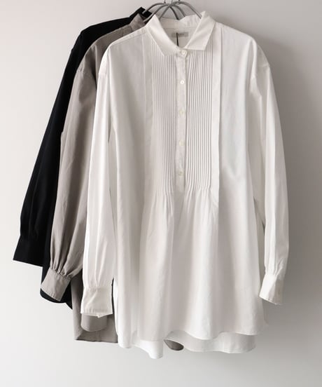 PIN TUCK BLOUSE     [LENO]