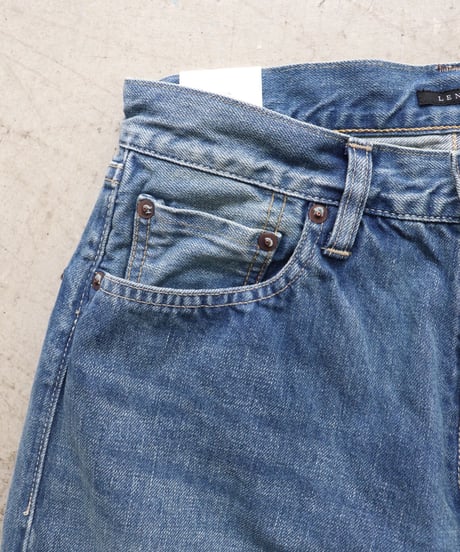 LOOSE TAPERED JEANS 《FADE INDIGO》      [LENO]