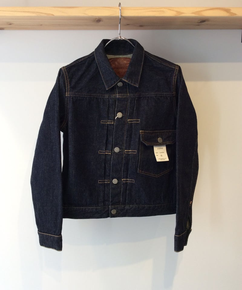 leno company デニムジャケット LENO OFFICIAL WEBSITE / BRENDA BIG TRUCKER JACKET(00サイズ
