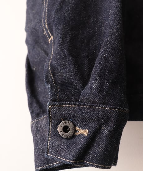 Tailor Denim Zip Jacket     [ORGUEIL]