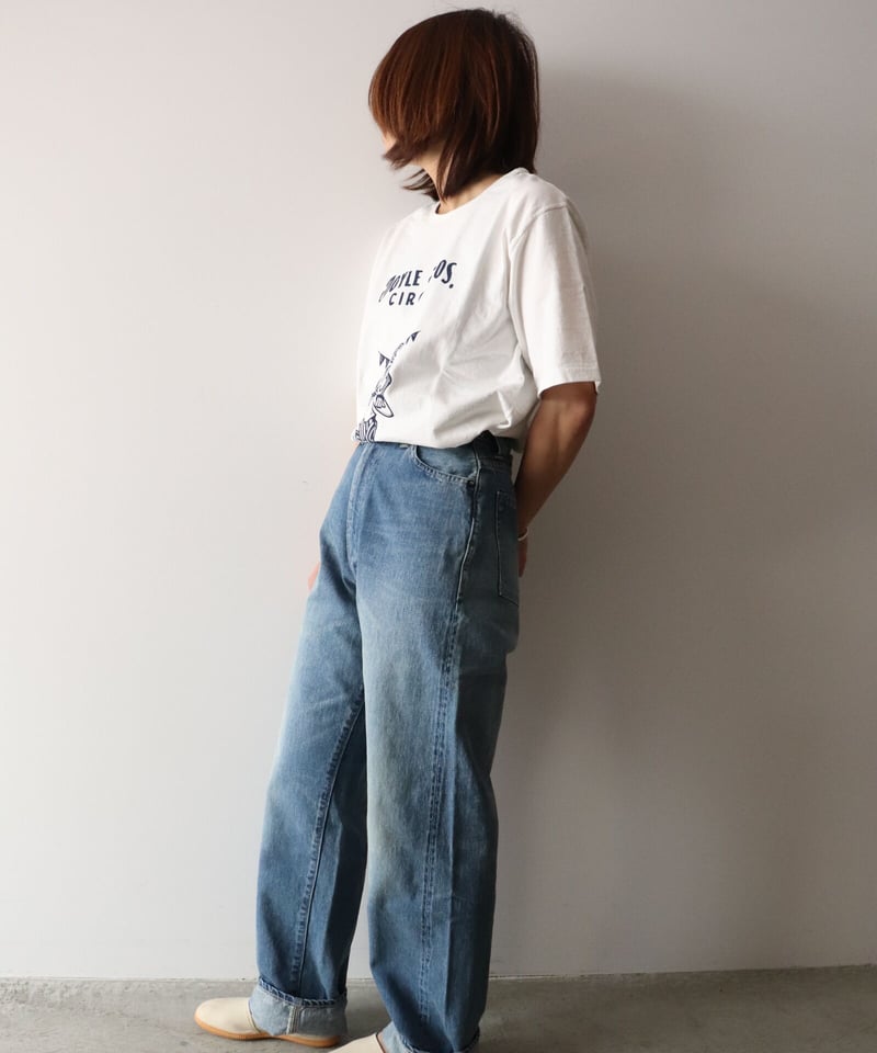 【新品タグ付き】 LENO KAY FADE INDIGO LENO (リノ) KAY HIGH WAIST JEANS FADE INDIGO / ケイハイウエスト