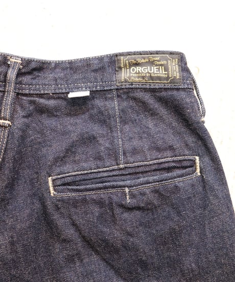 Wide Denim  Trousers    [ORGUEIL]