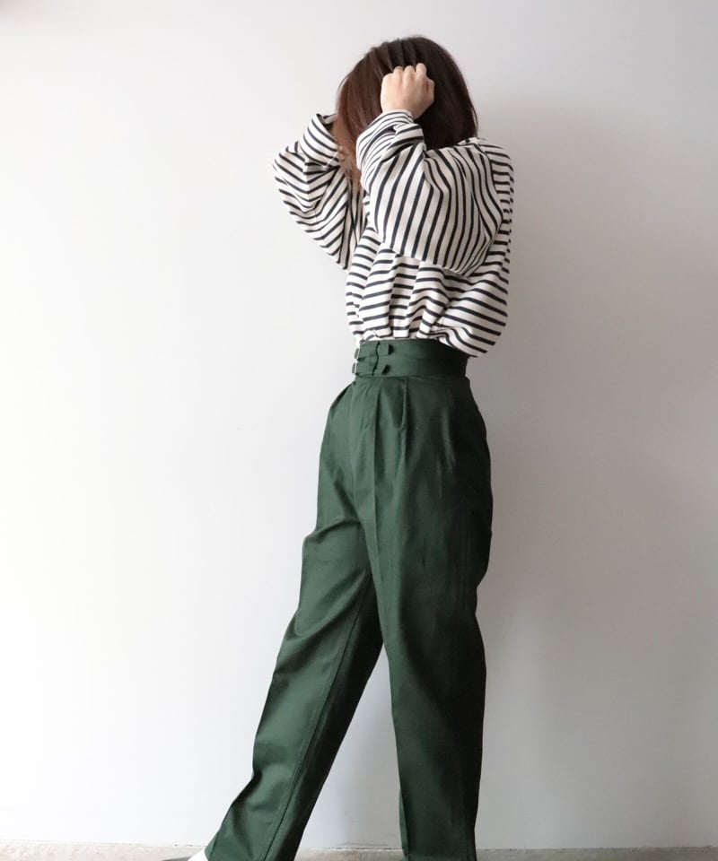 LENO グルカパンツ size1 LENO グルカパンツ size1（LENO ダブルベルテッド グルカ