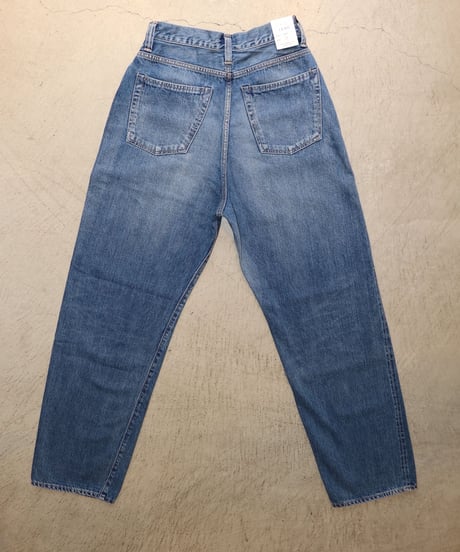 KAY - High Waist  Jeans    "FADE INDIGO" -     [LENO]