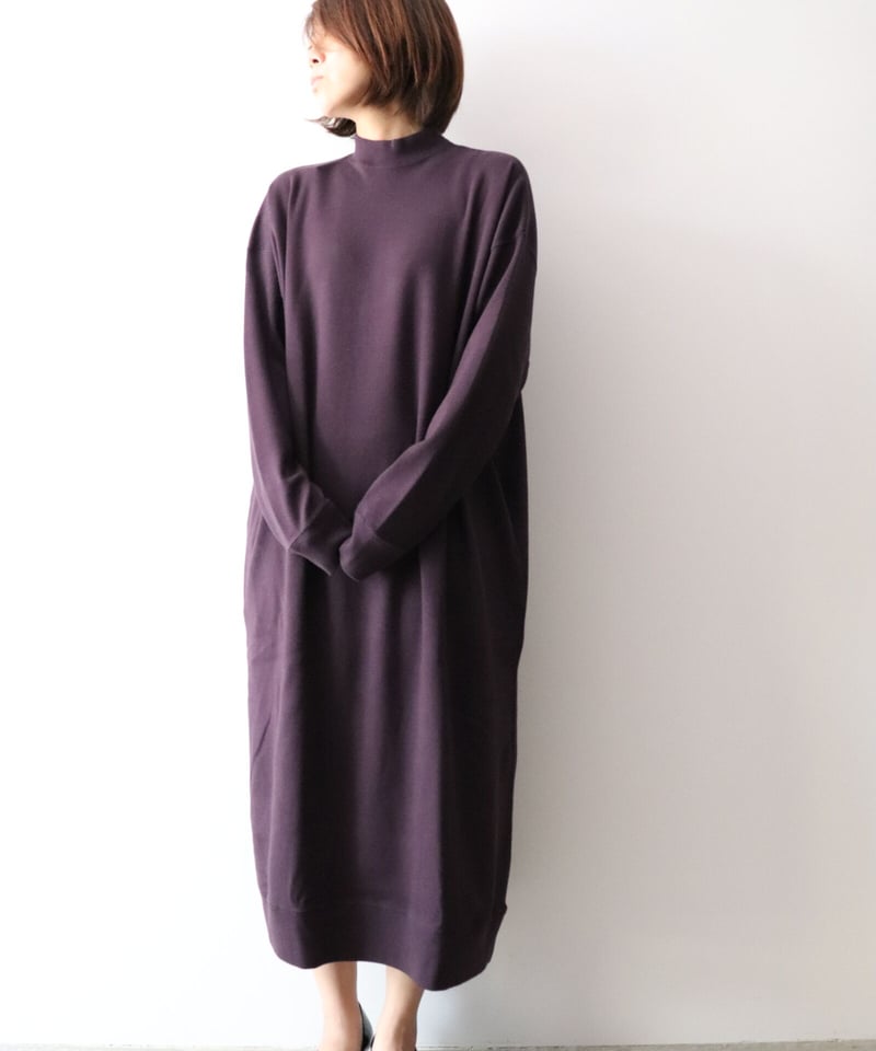 MOCK NECK ONE-PIECE [LENO] | NowN