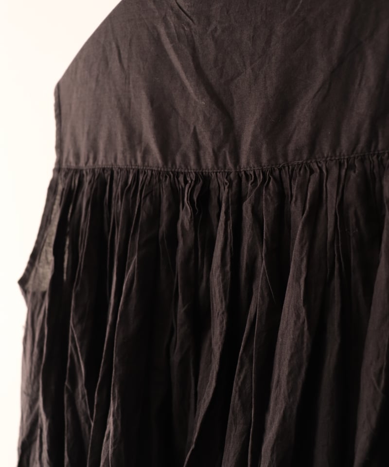 こ*か様 ヴェリテクール　スリーブレスギャザーブラウス　ロング　ワンピース Veritecoeur ヴェリテクール ST-098L スリーブレスギャザー