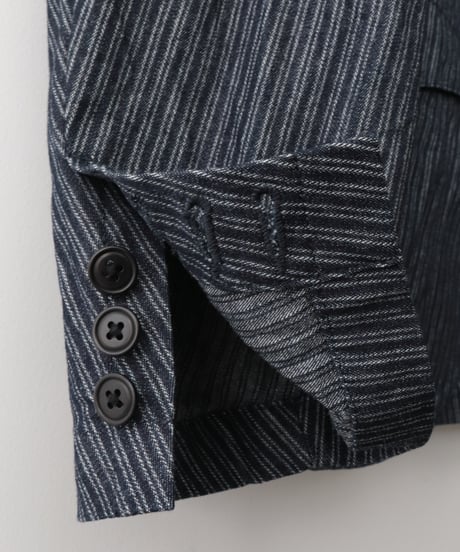 Indigo Dobby Jacket     [ORGUEIL]