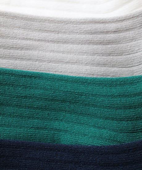 HYBRID ANKLE SOCKS "ORGANIC COTTON&RECYCLE POLYESTER"     [ROTOTO]