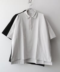 ユニセックスプレーティング天竺 POLO/C S/S     [Véritécoeur]