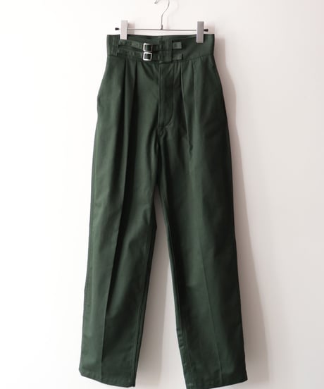 DOUBLE BELTED GURKHA TROUSERS     [LENO]