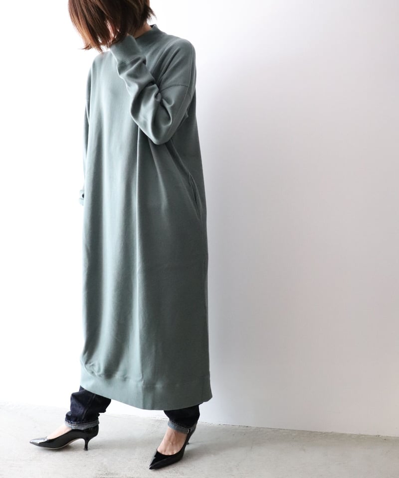 MOCK NECK ONE-PIECE [LENO] | NowN
