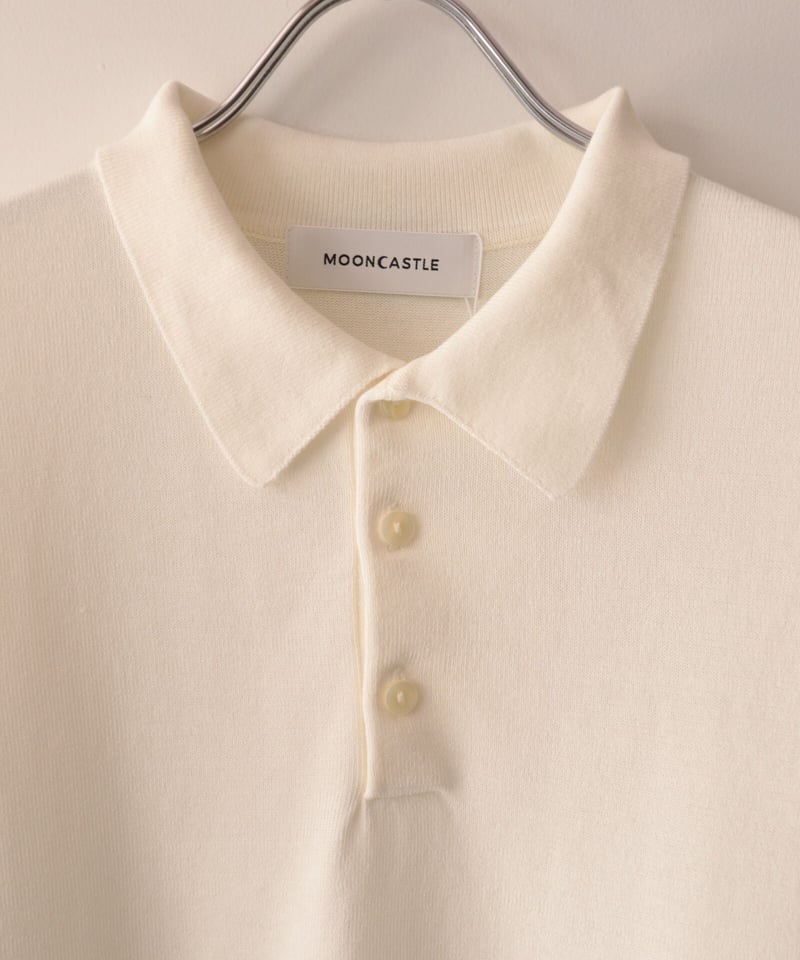 ICE COTTON POLO NECK [MOONCASTLE] | NowN