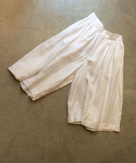 ギャザーキュロットパンツ     [ARTE  POVERA]