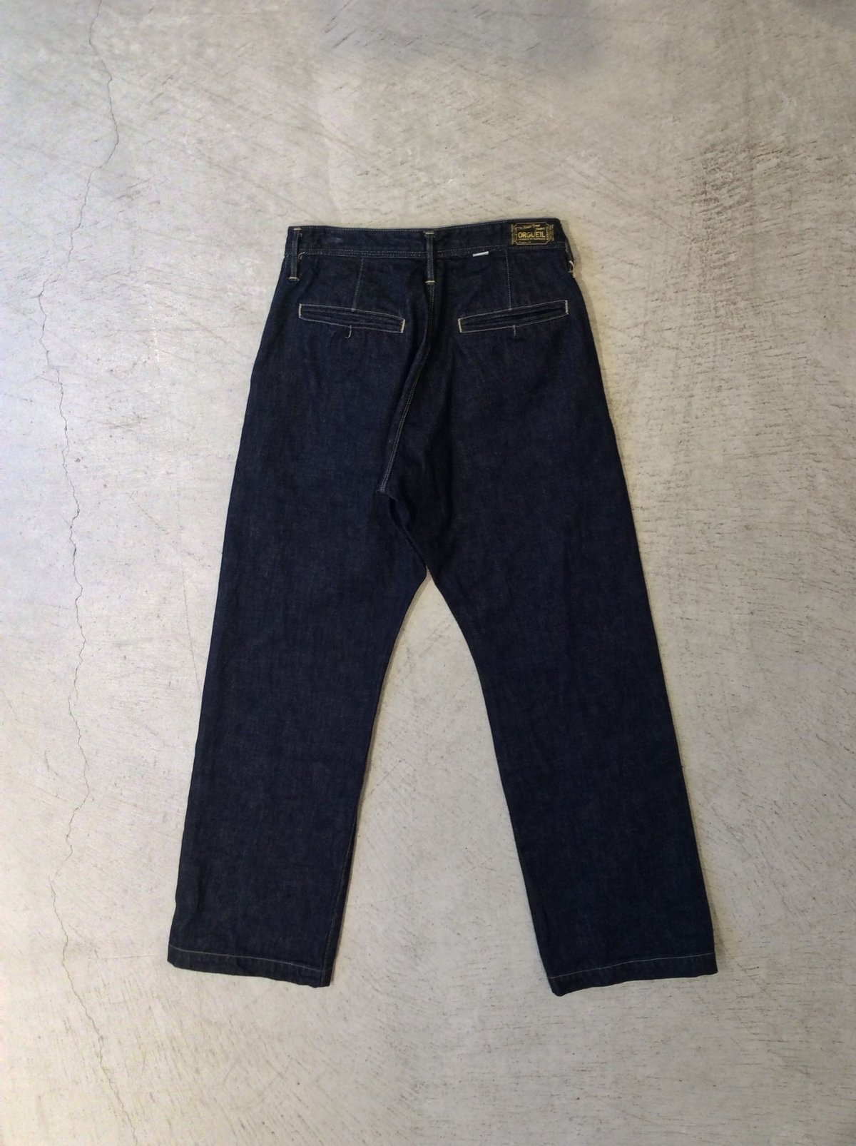 Wide Denim Trousers [ORGUEIL] | NowN