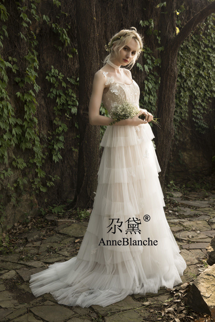 パーティードレス オフホワイト ツーピース ソフトチュール  