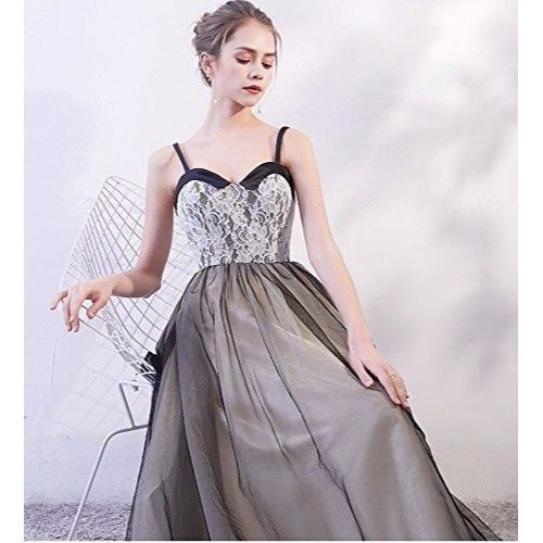 パーティードレス ワンピース 着痩せ チュニック ノースリーブ