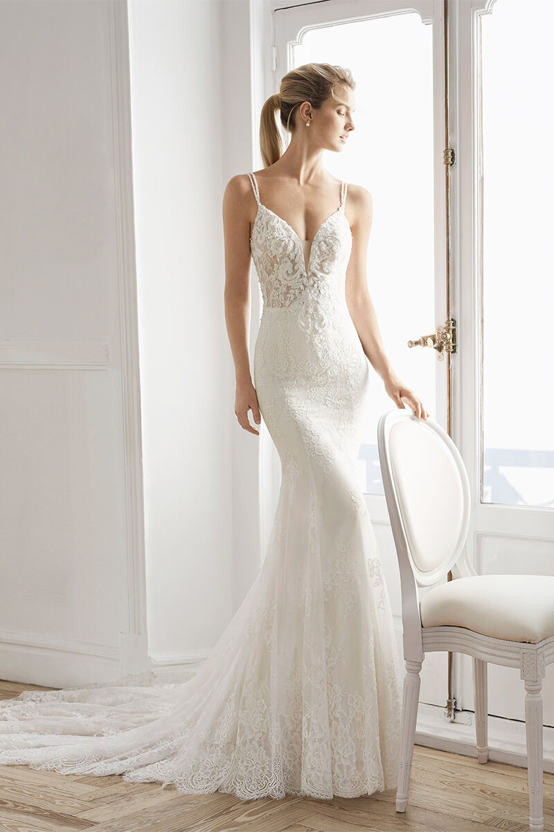 高品質！ウエディングドレス ホワイト 深Vネック キャミソール 短  