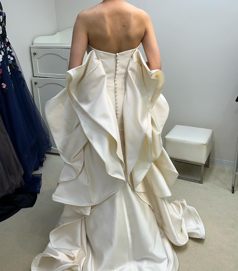 Oscar de la Renta シルクビジューワンピース