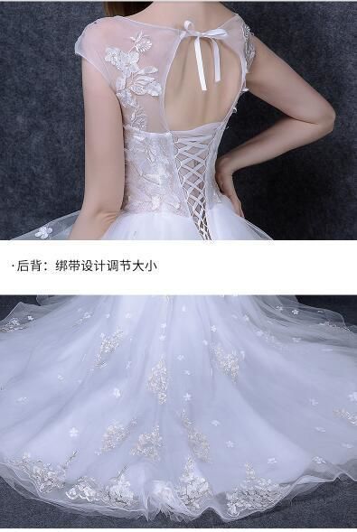 ウエディングドレス.白.オーガンジー.レース.プリンセスライン.Y2403-1 ウエディングドレス.白.オーガンジー.レース.プリンセスライン