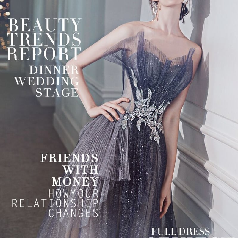 高品質！パーティードレス 紫 ベアトップ キラキラチュール  