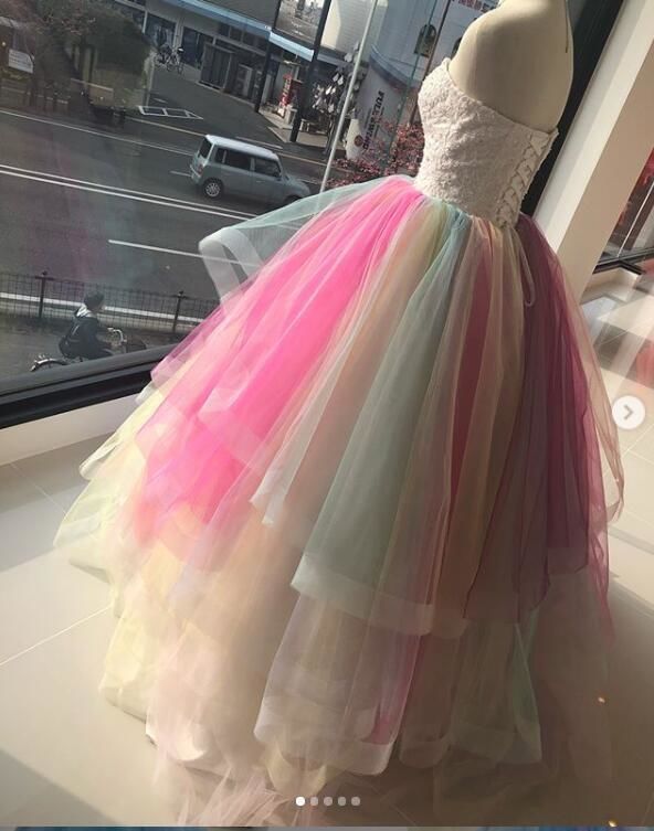 ウエディングドレス カラー お色直し 楽天市場】カラードレス ウェディングドレス お色直し【着後