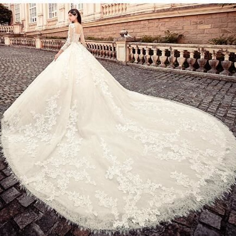 カラードレス オフホワイト 贅沢な総レース ビーズ/パール タンク  