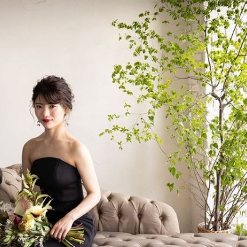 ♡さん専用　ブラックマーメイドドレス Select Shop ビスチェ風マーメイドドレス ブラック/M｜結婚式