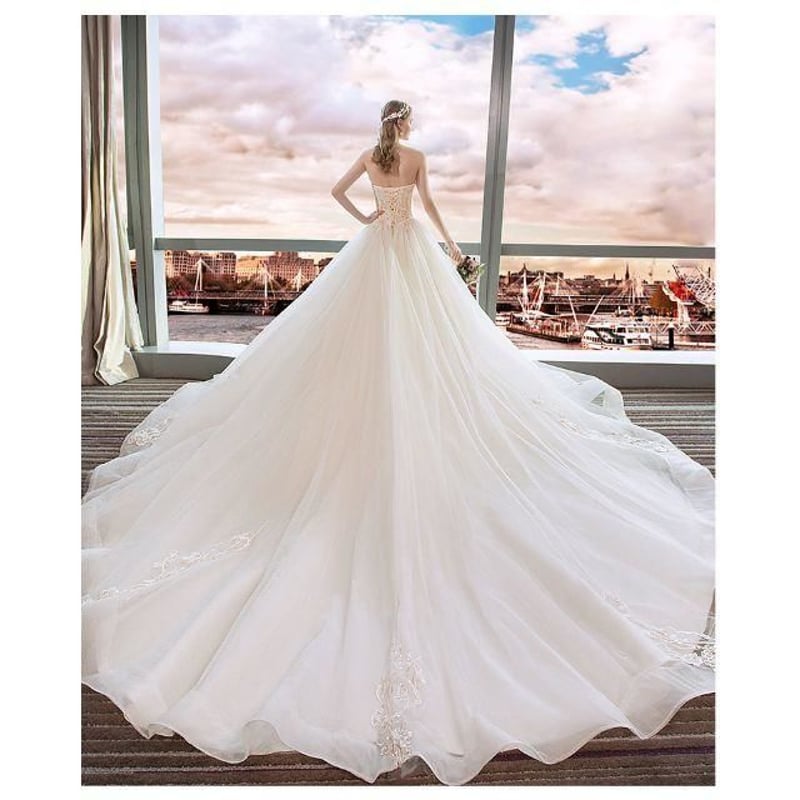 リアルシャンシャンちゃん♡用のウェディングドレス生地 ワン太郎様専用】リアルシャンシャンちゃん♡用ウェディングドレス