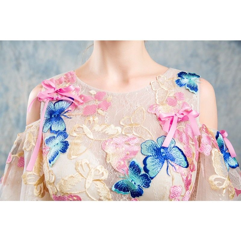 ⬜︎ ウエディングードレス　【40】　花嫁　刺繍　ブライダル　リボン　パイピング Amazon.co.jp: JJZXD ウェディングドレス花嫁のボールガウン