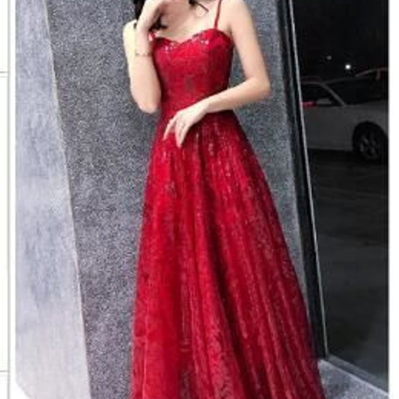 カラードレス ワインレッド ソフトチュール 光沢サテン