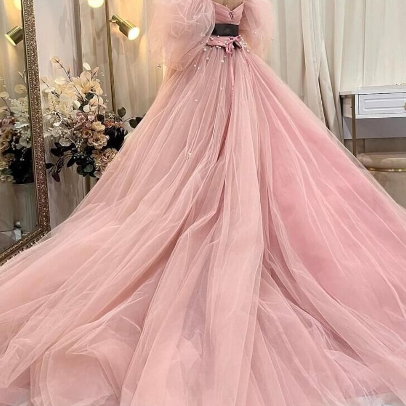 カラードレス ピンク