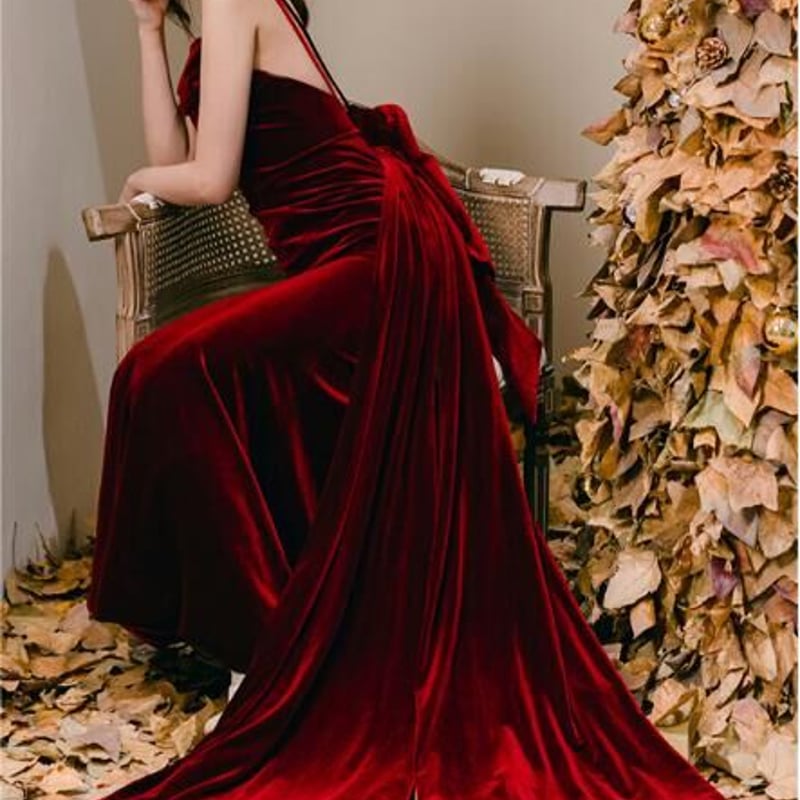 美品＊ 高級ロングドレス jean maclean 】美品 高級ロングドレス