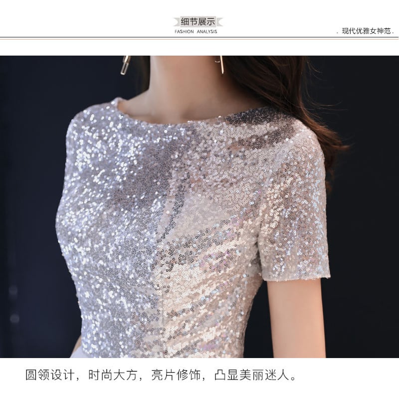 ウエディングドレス ホワイト ソフトチュール スパンコール Aライン