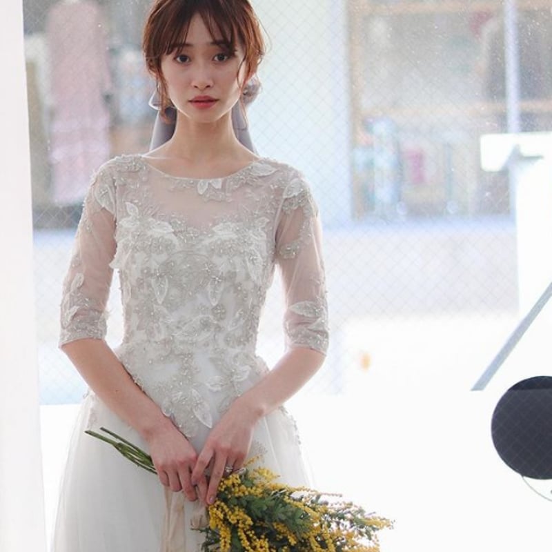 最終価格》グレースコンチネンタル チュールフラワーワンピース  