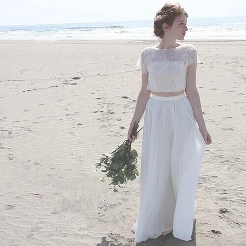 ブライダル ウェディング ウエディングドレス セパレートタイプ