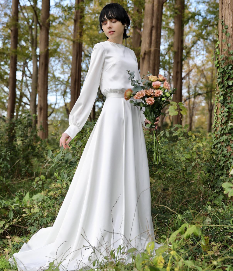 パーティードレス ロングスリーブ スレン 演奏会/音楽会/発表会など