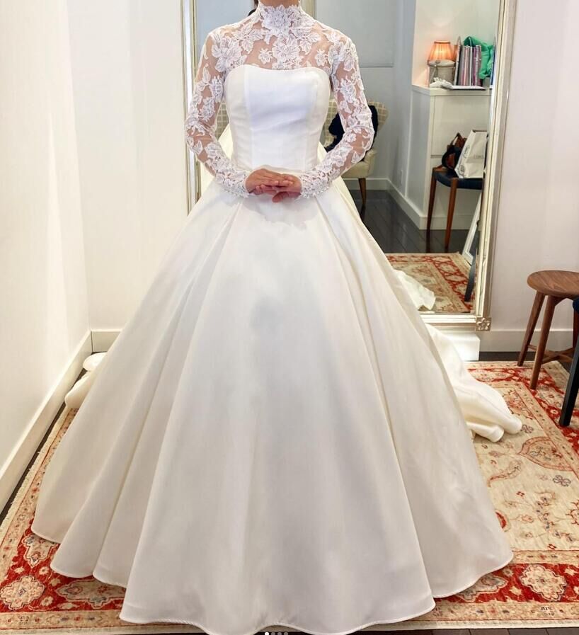 ウェディングドレス トップス ロングトレーン 披露宴/結婚式 ウェディングドレス トップス ロングトレーン 披露宴/結婚式