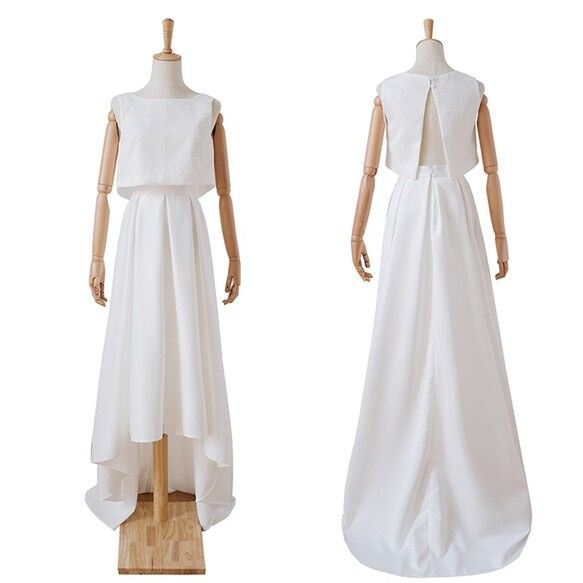 ウェディングドレス セパレート 結婚式 二次会 前撮り 披露宴 花嫁 後