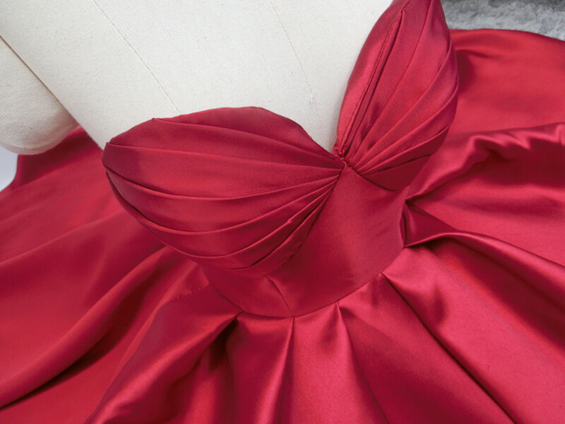M 新品 ロングドレス 1st ピンク×ブラック シフォン ベア E1606